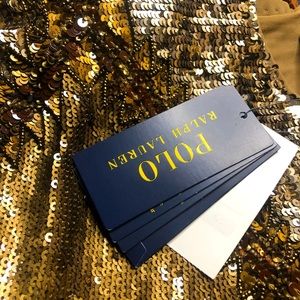 Womens Sequin-Beaded Ralph Lauren